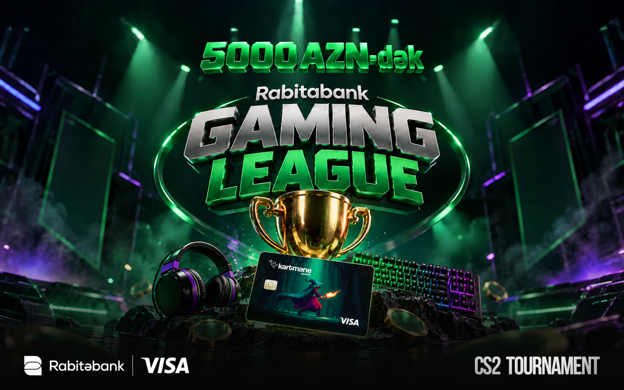 "Rabitəbank" Visanin dəstəyi ilə gamer turniri keçirəcək